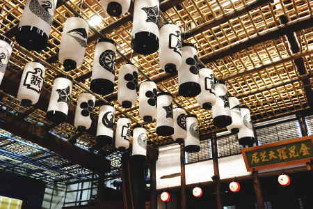 歌舞伎小屋天井